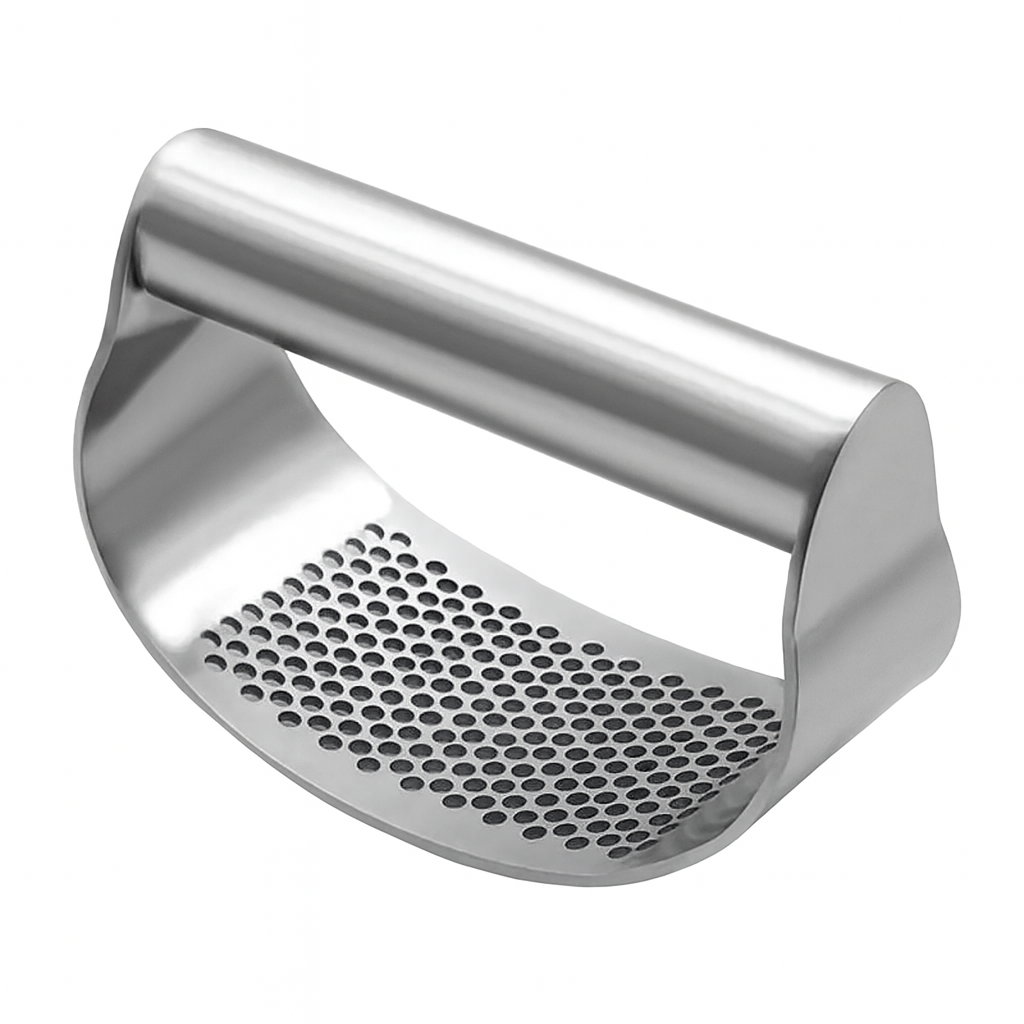 Prensa de ajo manual acero