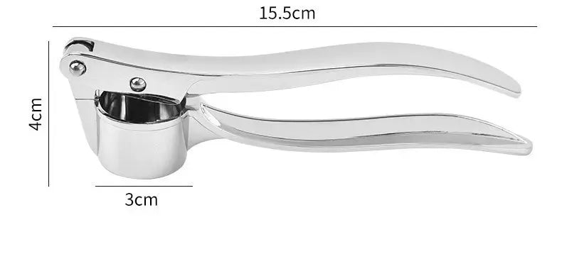 Prensa de Ajo y Rompenueces de Acero Inoxidable