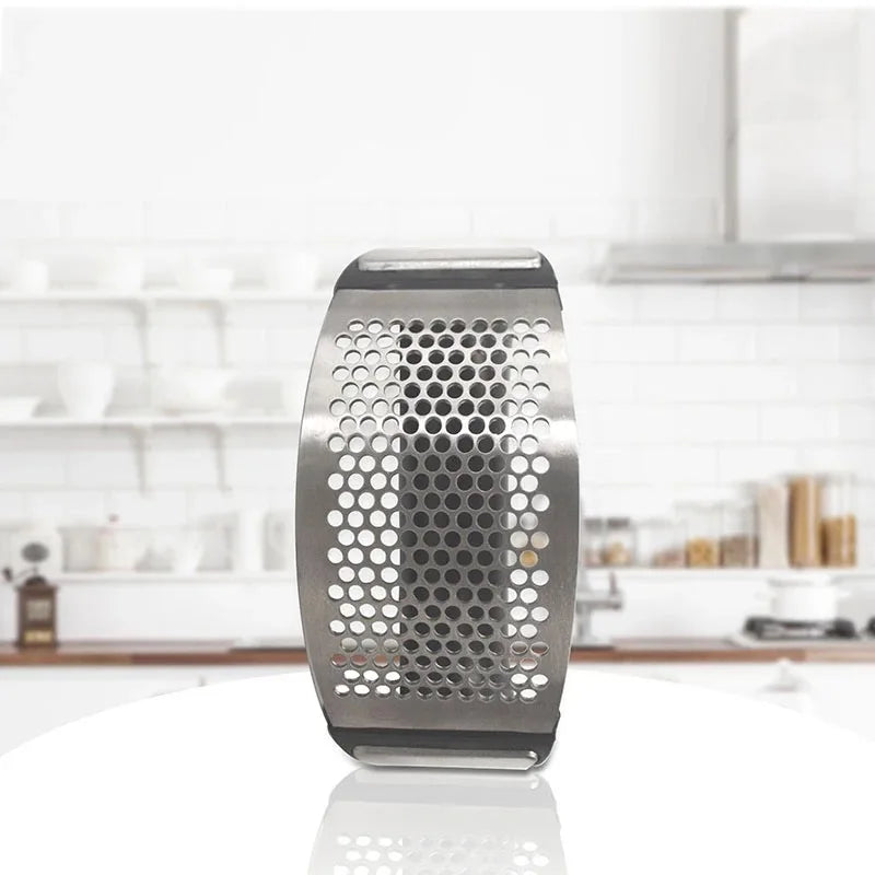 Prensa de ajo manual acero