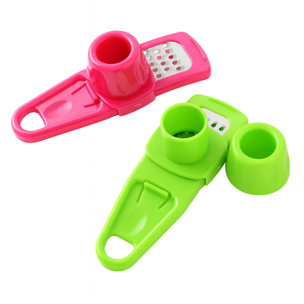 Rallador portátil para ajos, ajíes, jengibre